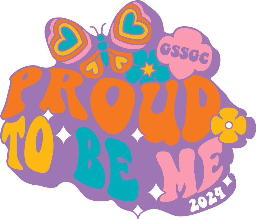 Image of patch design for Girl Scout Pride Patch