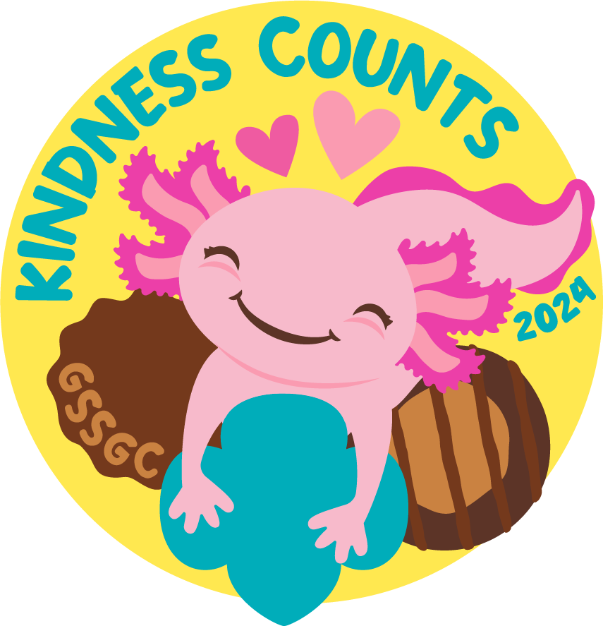 Image of patch design for Kindness Counts Patch