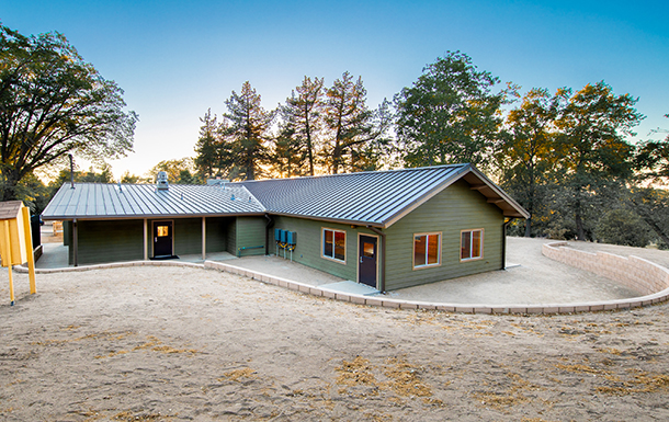 Duncan Lodge Rear View